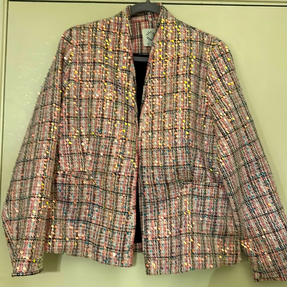 NWT fully sequined blazer